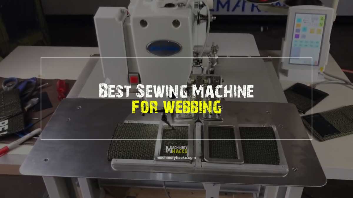 Sewing Machine for webbing
