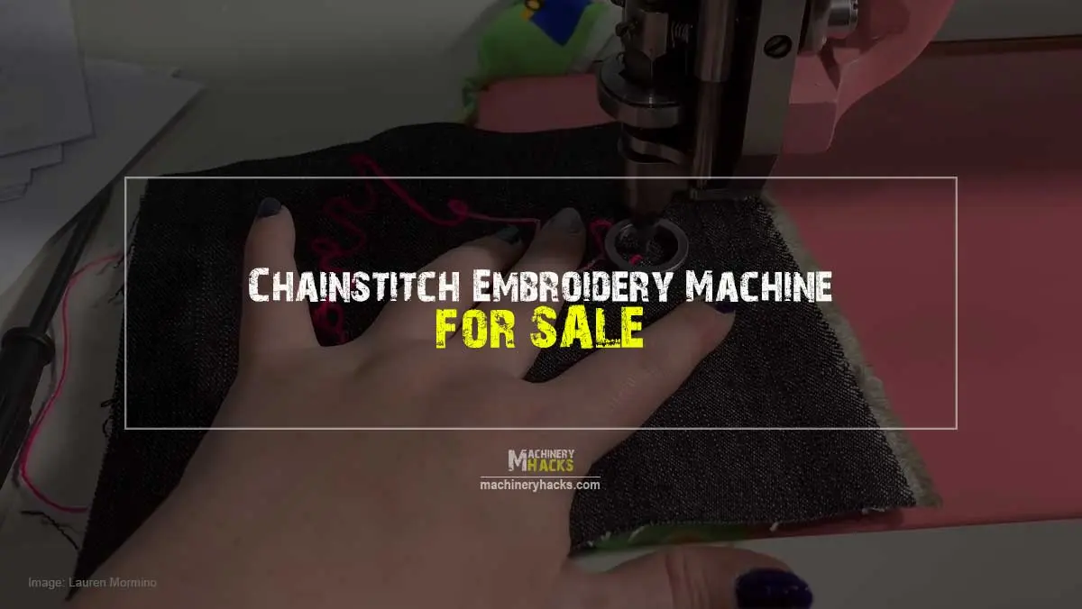 Chainstitch Embroidery Machine